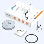 YCE-V195C Custodia magnetica per disco rigido USB-C/Type-C a M.2 NVMe + PD 3.0, YCE-V195C