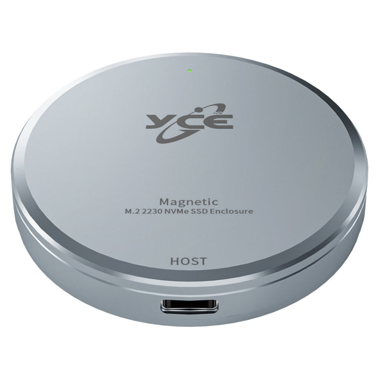YCE-V195F Custodia magnetica per disco rigido USB-C/Type-C a M.2 NVMe, YCE-V195F