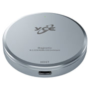 YCE-V195F Custodia magnetica per disco rigido USB-C/Type-C a M.2 NVMe, YCE-V195F