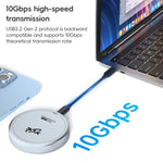 YCE-V195F Custodia magnetica per disco rigido USB-C/Type-C a M.2 NVMe, YCE-V195F