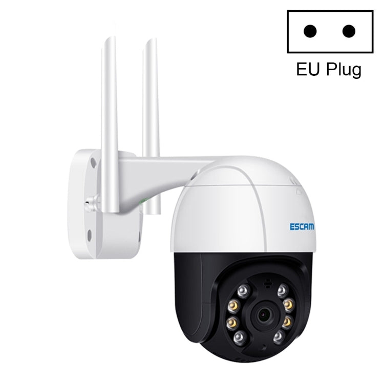 ESCAM QF518 Telecamera IP Smart WiFi da 5 MP, supporto rilevamento umanoide AI / tracciamento automatico / visione notturna a doppia luce / archiviazione cloud / audio bidirezionale / scheda TF, EU Plug, US Plug, UK Plug, AU Plug