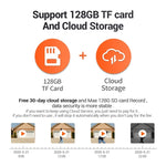 ESCAM QF518 Telecamera IP WiFi 5MP con AI e audio bidirezionale