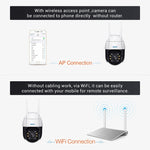 ESCAM QF518 Telecamera IP WiFi 5MP con AI e audio bidirezionale
