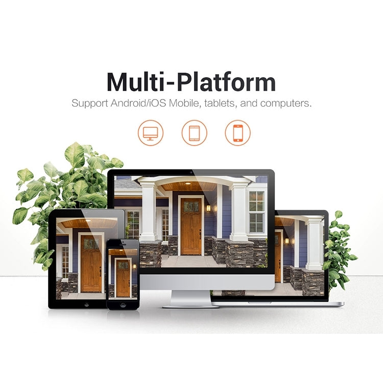 ESCAM QF518 Telecamera IP WiFi 5MP con AI e audio bidirezionale
