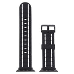 Cinturino da polso in silicone stile onda, For Apple Watch 5 & 4 44mm / 3 & 2 & 1 42mm, For Apple Watch Series 8&7 41mm / SE 2&6&SE&5&4 40mm / 3&2&1 38mm