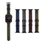 Cinturino da polso in silicone stile onda, For Apple Watch 5 & 4 44mm / 3 & 2 & 1 42mm, For Apple Watch Series 8&7 41mm / SE 2&6&SE&5&4 40mm / 3&2&1 38mm