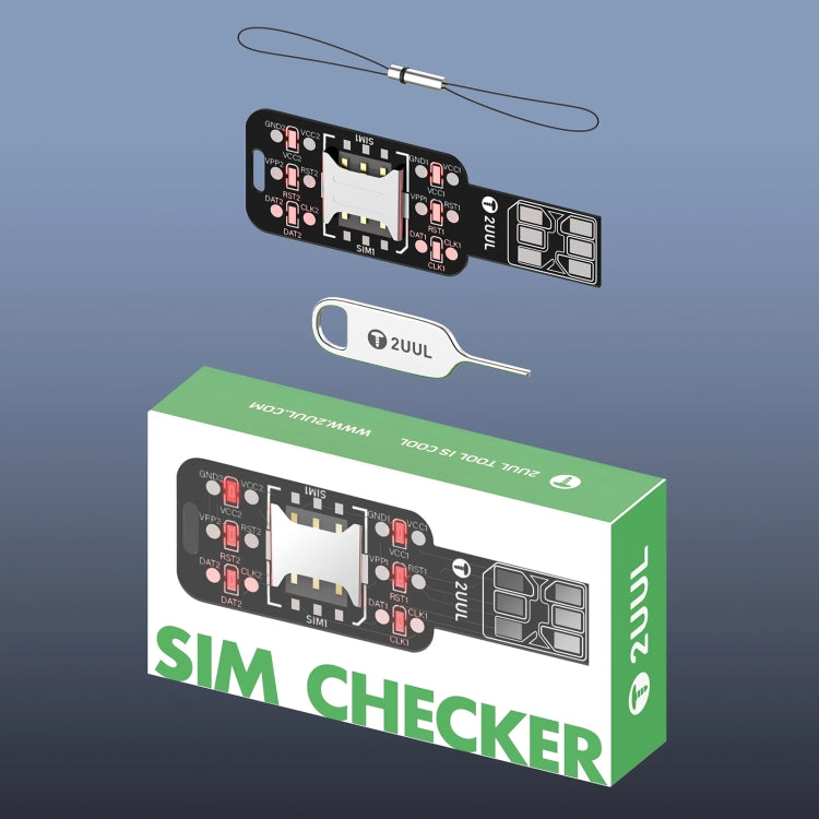 Scheda di test rapido per scheda di controllo SIM doppia 2UUL SM01