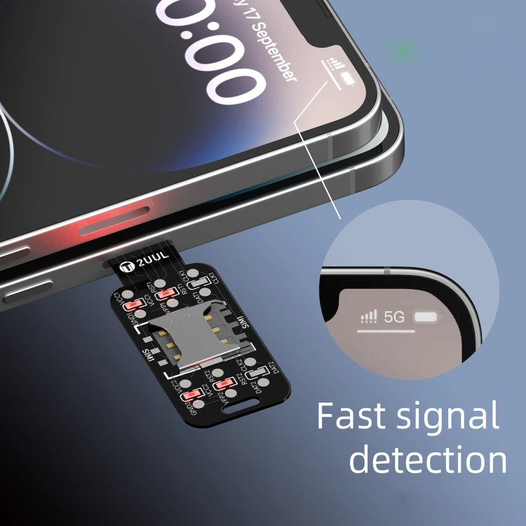 2UUL SM01 Dual SIM Control Board Quick Test Card