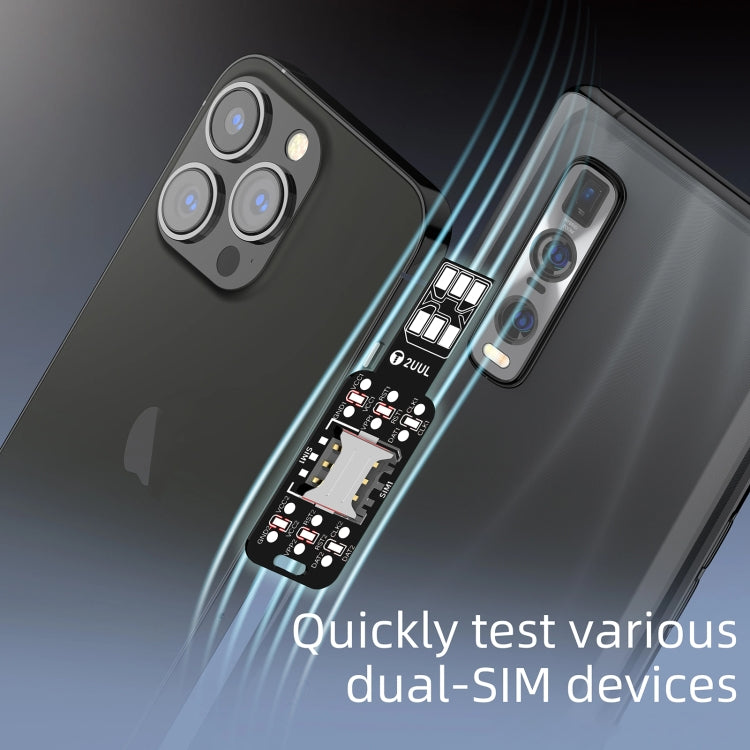 2UUL SM01 Dual SIM Control Board Quick Test Card