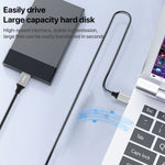 Cavo adattatore per disco rigido mobile USB-C/Type-C 3.0 a Micro B, 0.3m, 1m