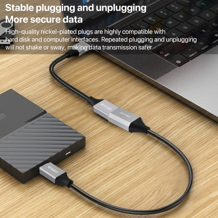 Cavo adattatore per disco rigido mobile USB-C/Type-C 3.0 a Micro B, 0.3m, 1m