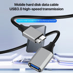 Cavo adattatore per disco rigido mobile USB 3.0 A femmina a Micro B, 0.2m, 0.5m