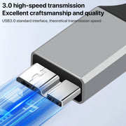 Cavo adattatore per disco rigido mobile USB 3.0 A femmina a Micro B, 0.2m, 0.5m