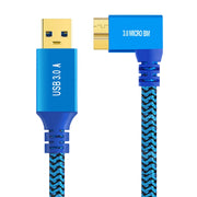 Cavo di collegamento dati per disco rigido mobile USB 3.0 A a Micro B 3.0 maschio, 1m