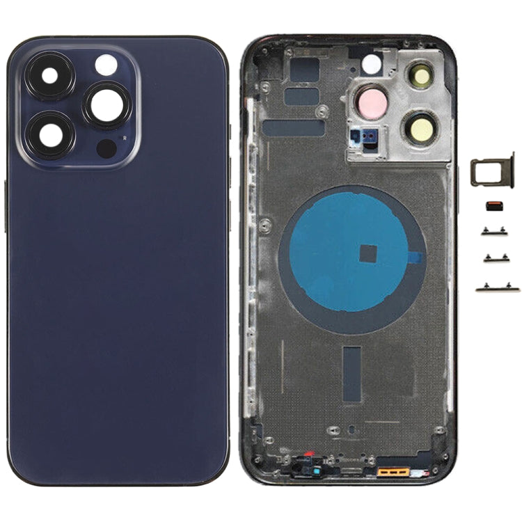 Cover posteriore batteria con tasti laterali per iPhone 14 Pro Ma