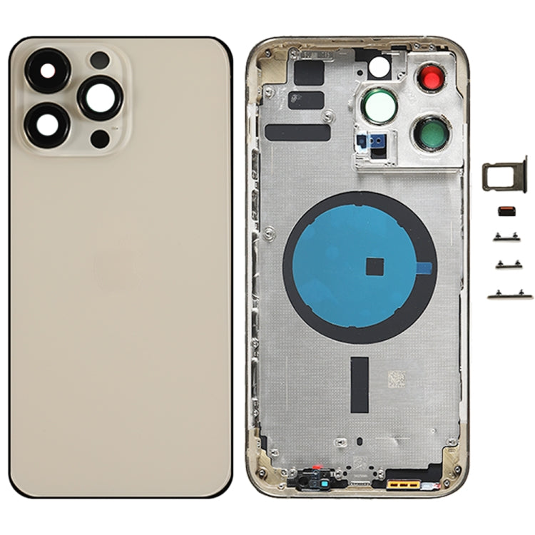 Cover posteriore batteria con tasti laterali per iPhone 14 Pro Ma