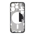 Cornice centrale con tasti laterali e vassoio per iPhone 15 Pro