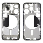 Cornice centrale con tasti laterali e vassoio per iPhone 15 Pro