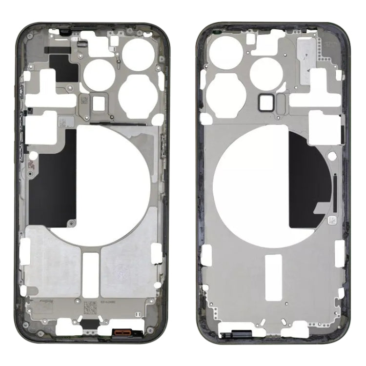 Cornice centrale con tasti laterali e vassoio per iPhone 15 Pro