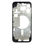 Cornice centrale con tasti laterali e vassoio carte per iPhone 15