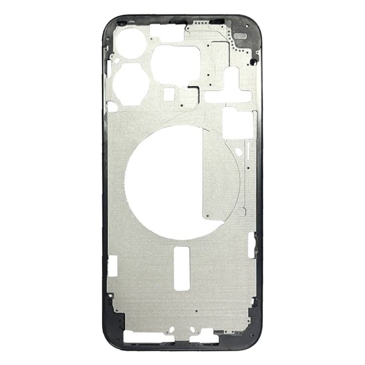Cornice centrale con tasti laterali e vassoio carte per iPhone 15