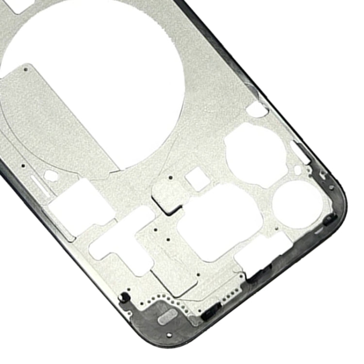 Cornice centrale con tasti laterali e vassoio carte per iPhone 15