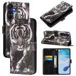Custodia per telefono in pelle con motivo a trama semplice e disegno colorato, For Samsung Galaxy A16 5G, For Samsung Galaxy A06 4G