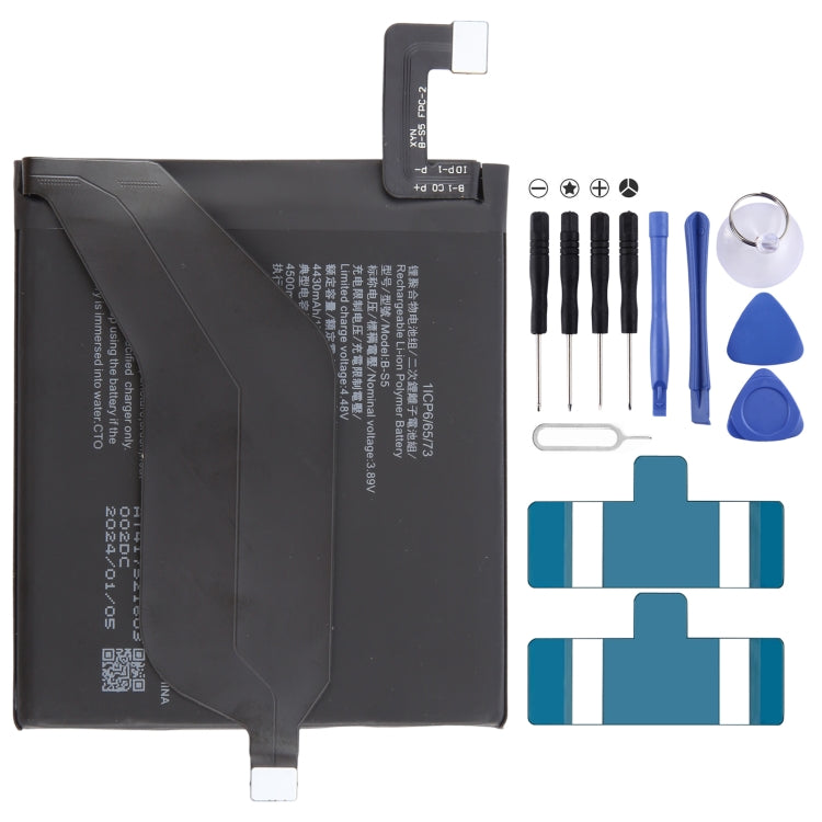 Sostituzione della batteria ai polimeri di litio, For vivo X100 BA06 5000mAh, For vivo X90s B-X5 4810mAh, For vivo iQOO Neo7 Racing B-Y5 5000mAh, For vivo iQOO Neo7 SE B-W7 5000mAh, For vivo X90 Pro B-X1 4870mAh, For vivo X90 B-X5 4810mAh