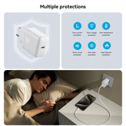 JOYROOM JR-TCF24 Caricabatterie rapido USB-C/Type-C da 30 W, JR-TCF24, UK Plug