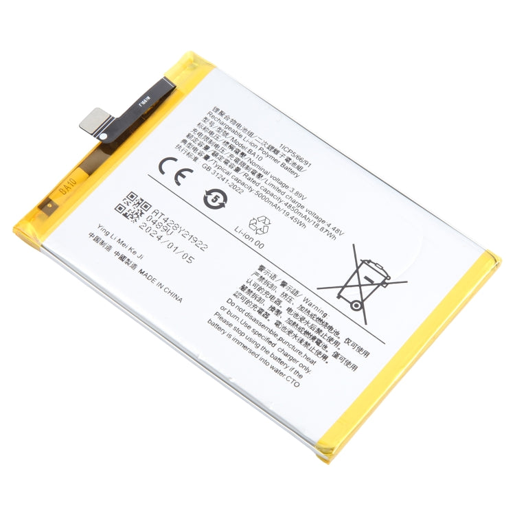 Replacement Lithium Polymer Battery, For vivo Y17s BA10 5000mAh, For vivo S17 Pro B-Z8 4600mAh, For vivo S17 B-Z7 4600mAh, For vivo Y78 B-Z5 5000mAh, For vivo V27e B-Y2 4600mAh, For vivo Y35 5G V2230A B-Y1 5000mAh, For vivo Y02 B-W1 5000mAh