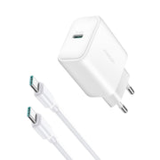 JOYROOM JR-TCF24 Caricabatterie rapido USB-C / Type-C da 30 W con set di cavi, EU Plug