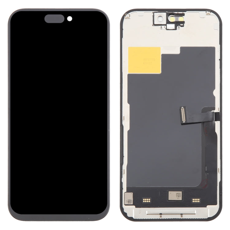 Schermo LCD YK OLED con digitalizzatore assemblaggio completo, rimuovere IC necessita di riparazione professionale, For iPhone 15 Pro(Incell), For iPhone 14, For iPhone 14 Pro(Incell), For iPhone 13