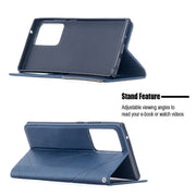 Custodia portafoglio in pelle per Samsung Note20 e Note20 Ultra