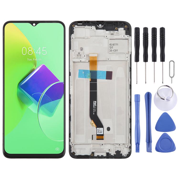 Complete OEM LCD Screen Digitizer with Frame, For Tecno Spark 20 Pro 4G KJ6, For Tecno Spark 20C BG7n, For Tecno Spark 10C KI5k, For Tecno Spark Go 2023 BF7n, For Tecno Spark 10 Pro KI7