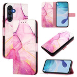 PT003 Custodia per telefono in pelle con motivo marmo, For Samsung Galaxy A16 5G