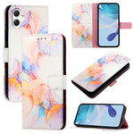 PT003 Custodia per telefono in pelle con motivo marmo, For Samsung Galaxy A27 5G, For Samsung Galaxy A06 4G / 5G, For Samsung Galaxy A56 5G, For Samsung Galaxy A26 5G