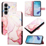 PT003 Custodia per telefono in pelle con motivo marmo, For Samsung Galaxy A27 5G, For Samsung Galaxy A06 4G / 5G, For Samsung Galaxy A56 5G, For Samsung Galaxy A26 5G