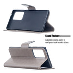 Custodia portafoglio pelle PU Samsung Galaxy Note20 Ultra