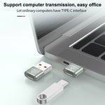 Adattatore USB 3.1 maschio a USB-C femmina 120W 10Gbps