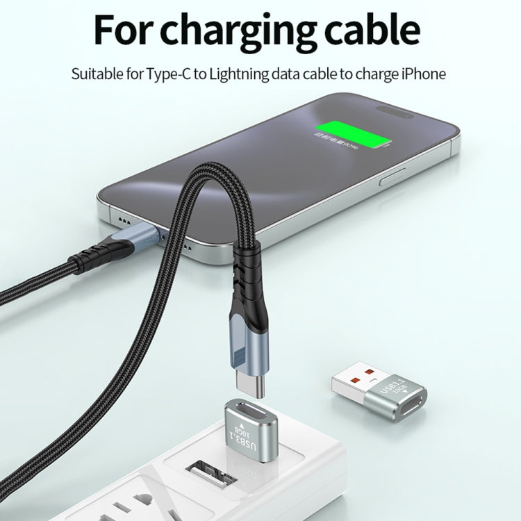 Adattatore USB 3.1 maschio a USB-C femmina 120W 10Gbps