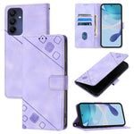 Custodia per telefono in pelle goffrata effetto pelle, For Samsung Galaxy A56 5G, For Samsung Galaxy A26 5G, For Samsung Galaxy A16 4G, For Samsung Galaxy A16 5G