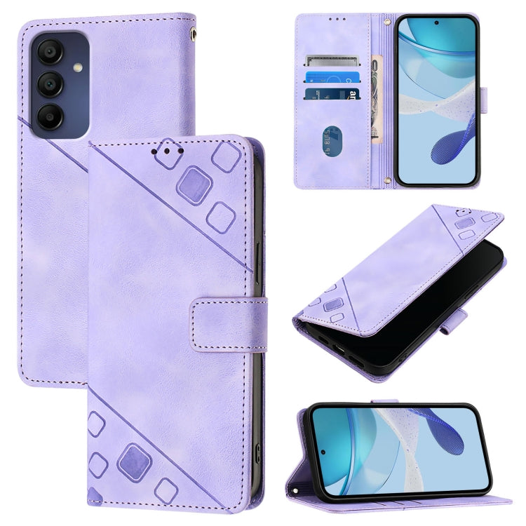 Custodia per telefono in pelle goffrata effetto pelle, For Samsung Galaxy A56 5G, For Samsung Galaxy A26 5G, For Samsung Galaxy A16 4G, For Samsung Galaxy A16 5G