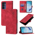 Custodia per telefono in pelle goffrata effetto pelle, For Samsung Galaxy A56 5G, For Samsung Galaxy A26 5G, For Samsung Galaxy A16 4G, For Samsung Galaxy A16 5G