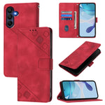Custodia per telefono in pelle goffrata effetto pelle, For Samsung Galaxy A56 5G, For Samsung Galaxy A26 5G, For Samsung Galaxy A16 4G, For Samsung Galaxy A16 5G
