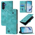 Custodia per telefono in pelle goffrata effetto pelle, For Samsung Galaxy A27 5G, For Samsung Galaxy A07 4G, For Samsung Galaxy A17 5G, For Samsung Galaxy A06 5G