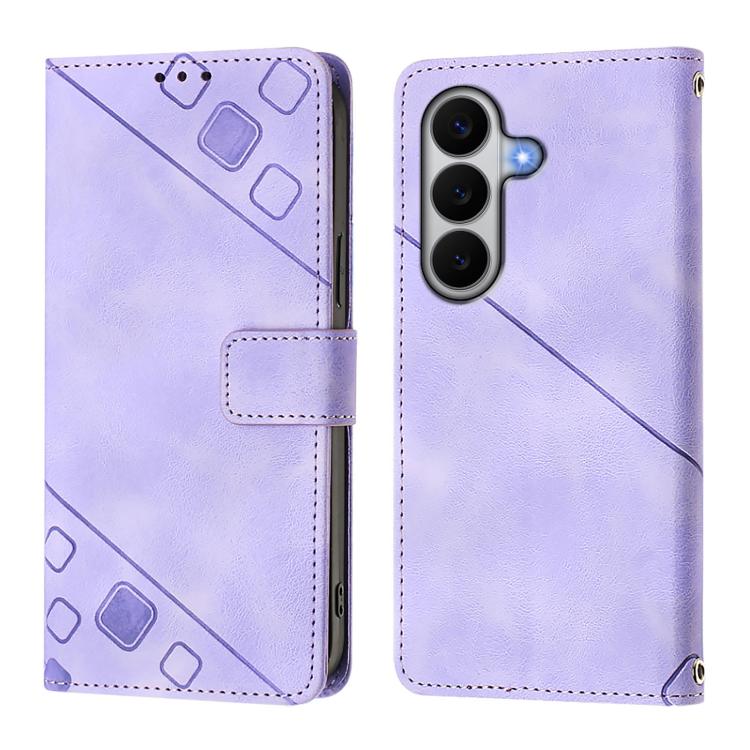 Custodia per telefono in pelle goffrata effetto pelle, For Samsung Galaxy A27 5G, For Samsung Galaxy A07 4G, For Samsung Galaxy A17 5G, For Samsung Galaxy A06 5G