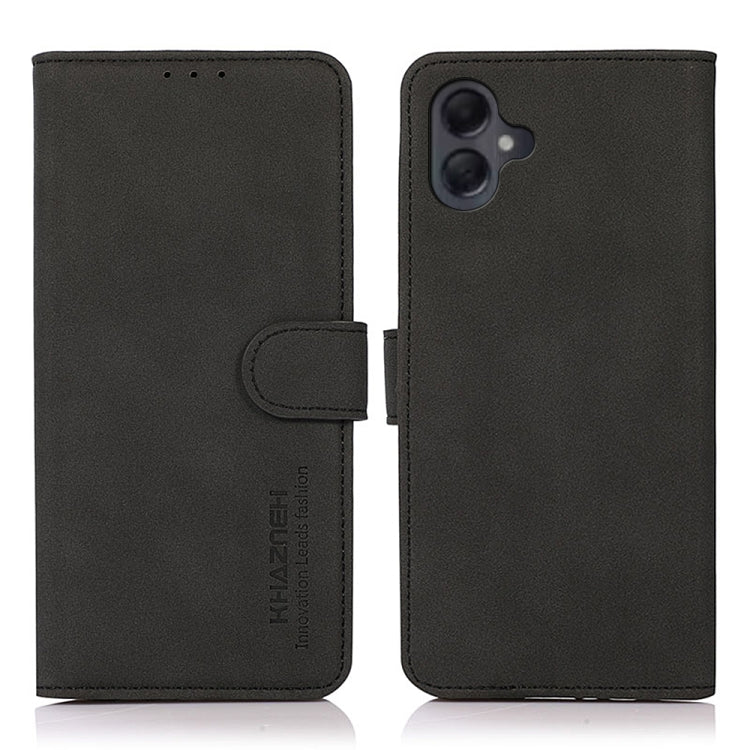 Custodia per telefono in pelle con texture opaca KHAZNEH, For Samsung Galaxy A26 5G, For Samsung Galaxy A36 5G, For Samsung Galaxy A16 5G, For Samsung Galaxy A06 4G
