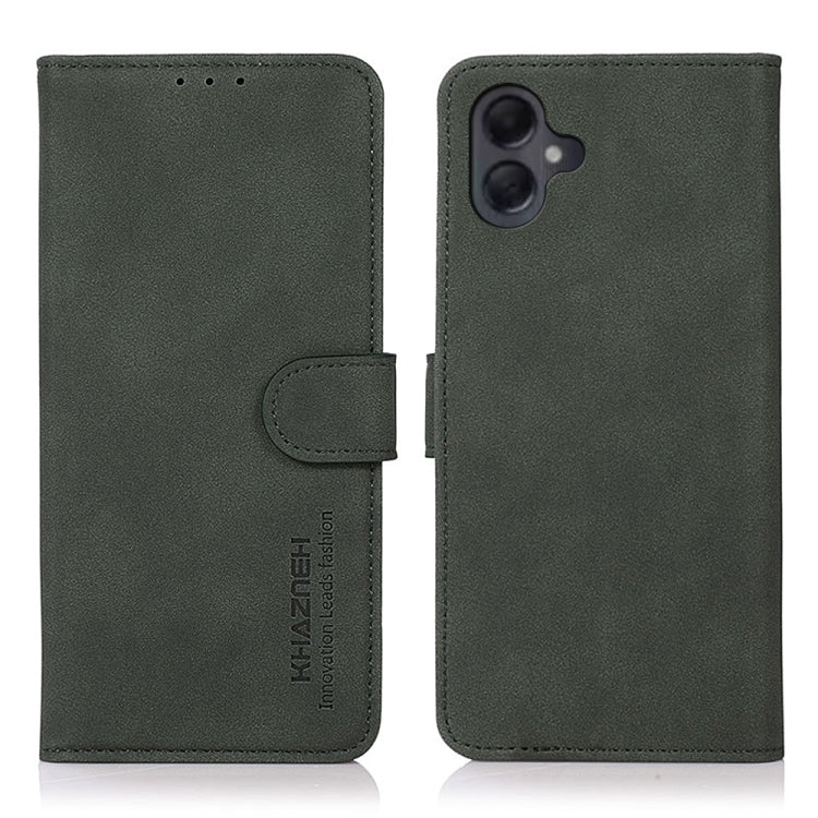 Custodia per telefono in pelle con texture opaca KHAZNEH, For Samsung Galaxy A26 5G, For Samsung Galaxy A36 5G, For Samsung Galaxy A16 5G, For Samsung Galaxy A06 4G