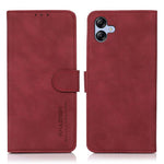 Custodia per telefono in pelle con texture opaca KHAZNEH, For Samsung Galaxy A07 5G/A08 5G, For Samsung Galaxy A17 5G/A18 5G, For Samsung Galaxy A57 5G, For Samsung Galaxy A37 5G, For Samsung Galaxy A27 5G, For Samsung Galaxy A56 5G
