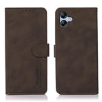 Custodia per telefono in pelle con texture opaca KHAZNEH, For Samsung Galaxy A07 5G/A08 5G, For Samsung Galaxy A17 5G/A18 5G, For Samsung Galaxy A57 5G, For Samsung Galaxy A37 5G, For Samsung Galaxy A27 5G, For Samsung Galaxy A56 5G